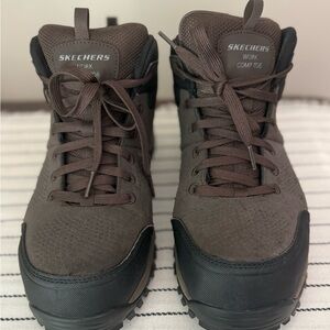 Skechers Waterproof Brown Rugged Outdoor Boots Size 8